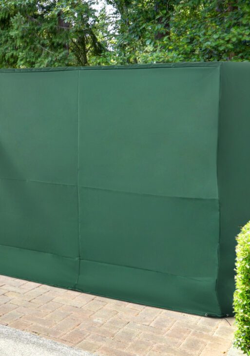 600D Oxford 3-Seater Patio Swing Cover Outdoor Swing Chair Cover Rain Protection Waterproof Anti-UV, Dark Green