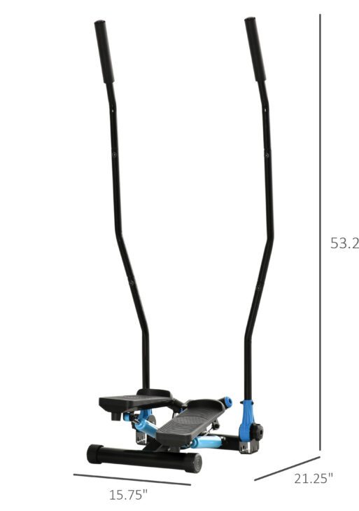 Stepping Exercise Machine Home Gym Full Body Workout Stepper w/ LCD Monitor