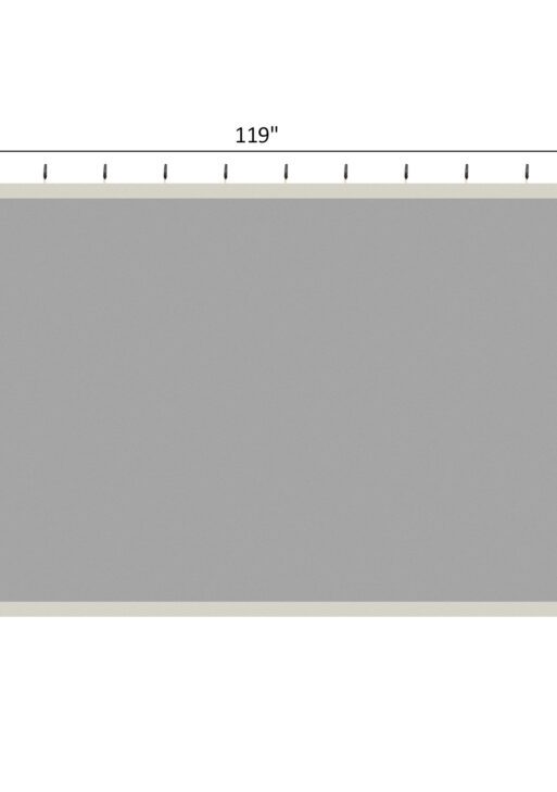 10x10 Replacement Mesh Sidewall Netting for Gazebos and Canopy Tents with Zippers, Black