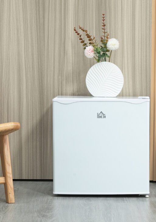 1.1 Cu.Ft Countertop Mini Freezer, Compact Upright Freezer with Removable Shelves, White