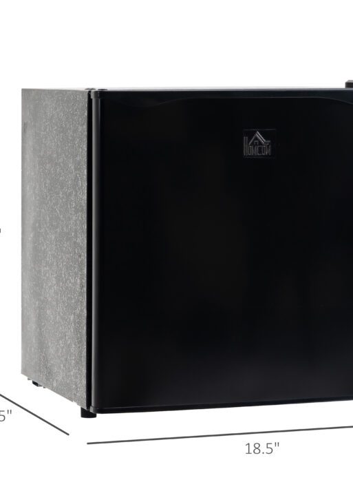 Mini Freezer Countertop, 1.1 Cu.Ft Compact Upright Freezer with Removable Shelves, Reversible Door for Home, Dorm, Apartment and Office, Black