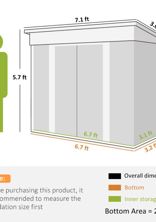 7' x 4' Metal Garden Shed, Backyard Tool Storage Shed with Dual Locking Doors, 2 Air Vents and Steel Frame, Light Gray