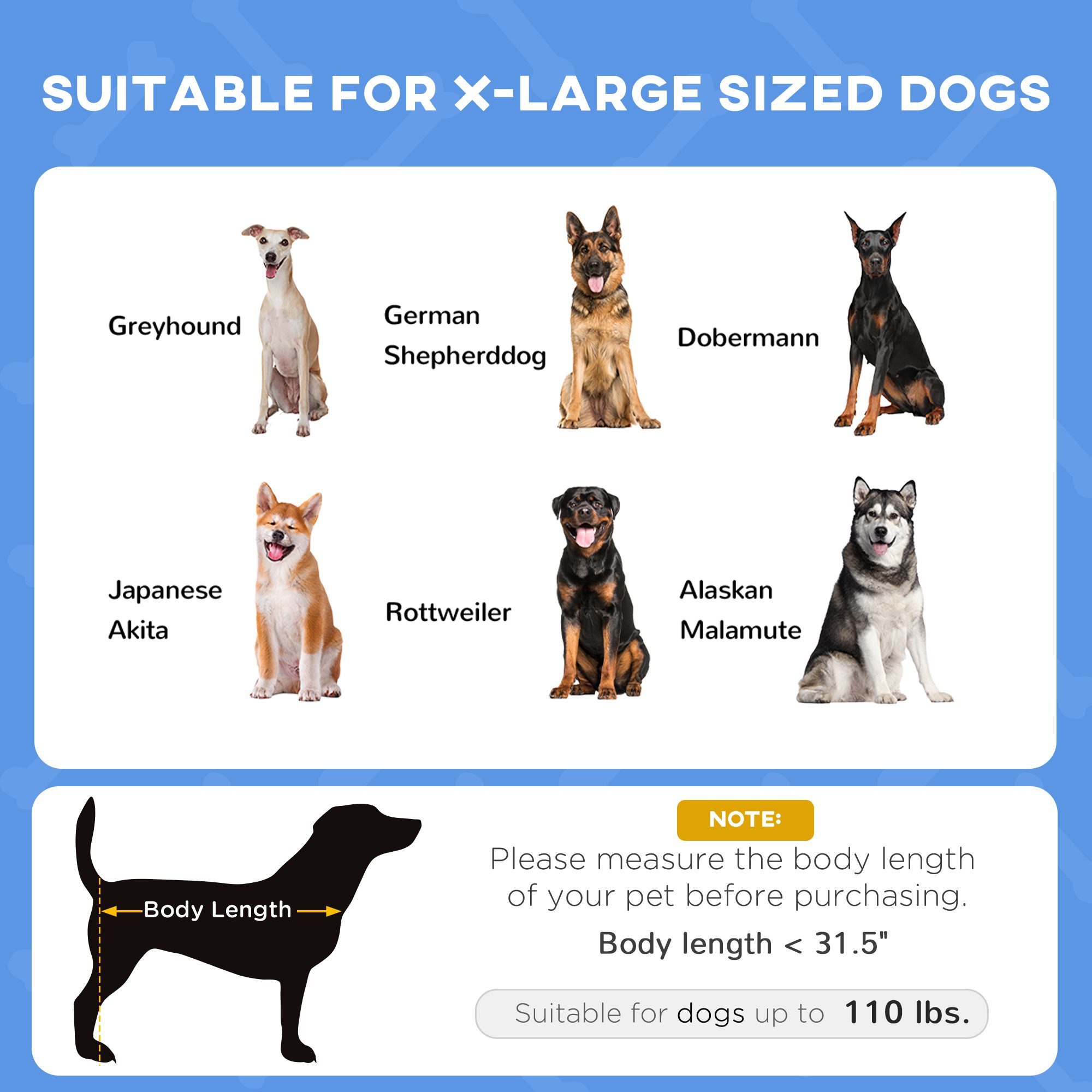 48" x 36" Elevated Portable Dog Cot Cooling Pet Bed with UV Protection Canopy Shade, Dark Blue - Image 2