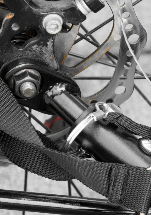 BikeTrailer Hitch, Steel Type 'B' Bicycle Trailer, Powder Coating, Durable and Sturdy, Cargo Hitch Coupler, for Cargo, Child and Pet Trailers, Black