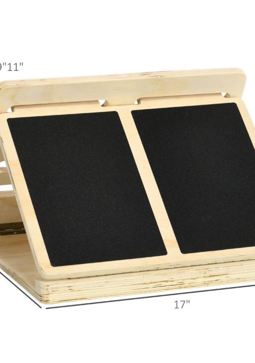 Calf Stretcher, Non-Slip Slant Board, Adjustable Incline Board for Calf Stretching, Foldable and Portable