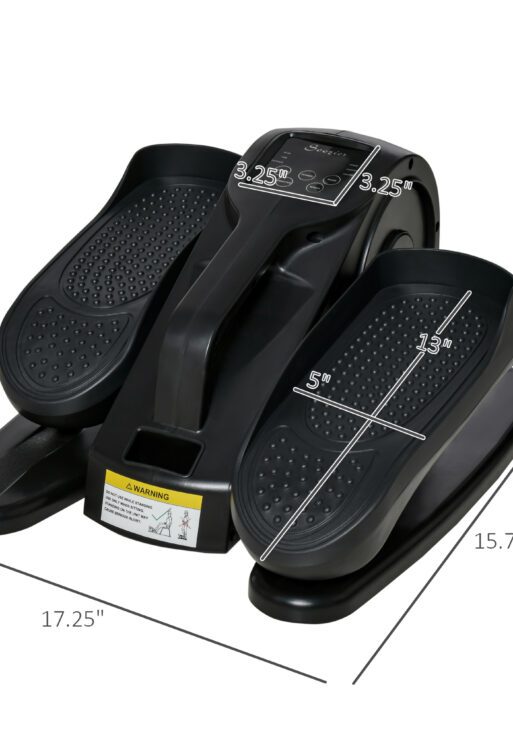 Foot Pedal Exerciser Mini Rehabilitation Bike w/ Adjustable Speed, LCD Display