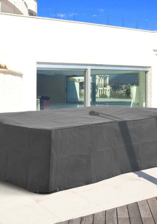 97" x 65" x 26" Weatherproof Outdoor Sectional Patio Furniture Cover with Ultimate Weather Protection, Gray
