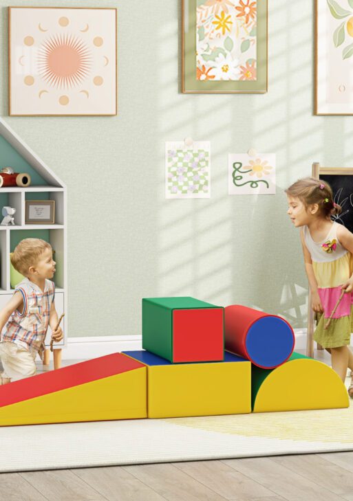 5 Piece Climb and Crawl Activity Play Set, Assorted